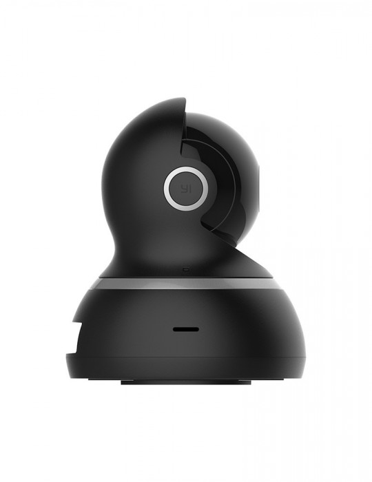 [H20] YI Cámara de vigilancia 1080p Cámara IP negro. Vista lateral derecha.