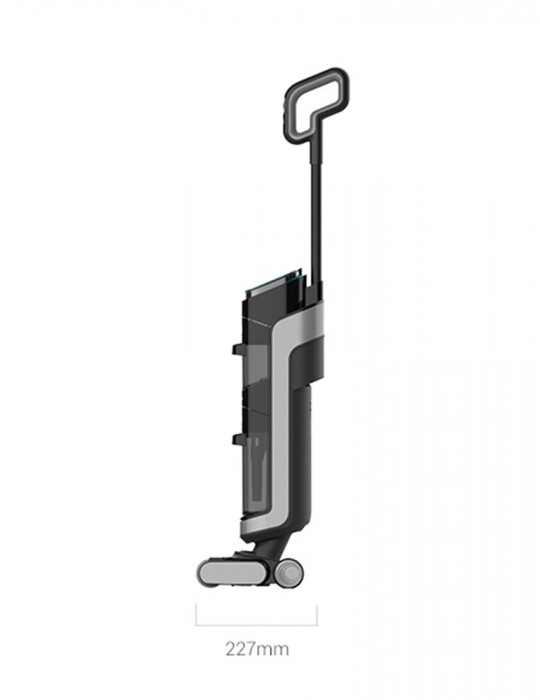 Aspiradora, trapeador y fregadora 3 IN 1 [RH1] EZVIZ. Perfil izquierdo