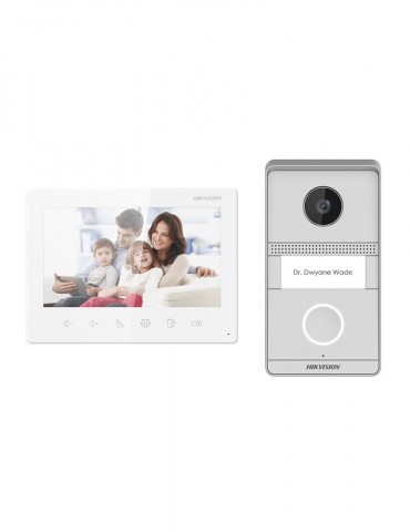 [DS-KIS101-P/Surface] HIKVISION Video Intercom KIT 2-Wire Analog Intercom Kit