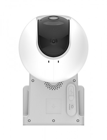 [HB8 4MP] EZVIZ Cámara Wifi Con Paneo e Inclinación Alimentada Por Batería, vista inferior